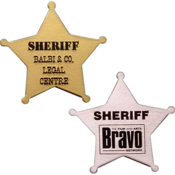 Custom Sheriff Badge