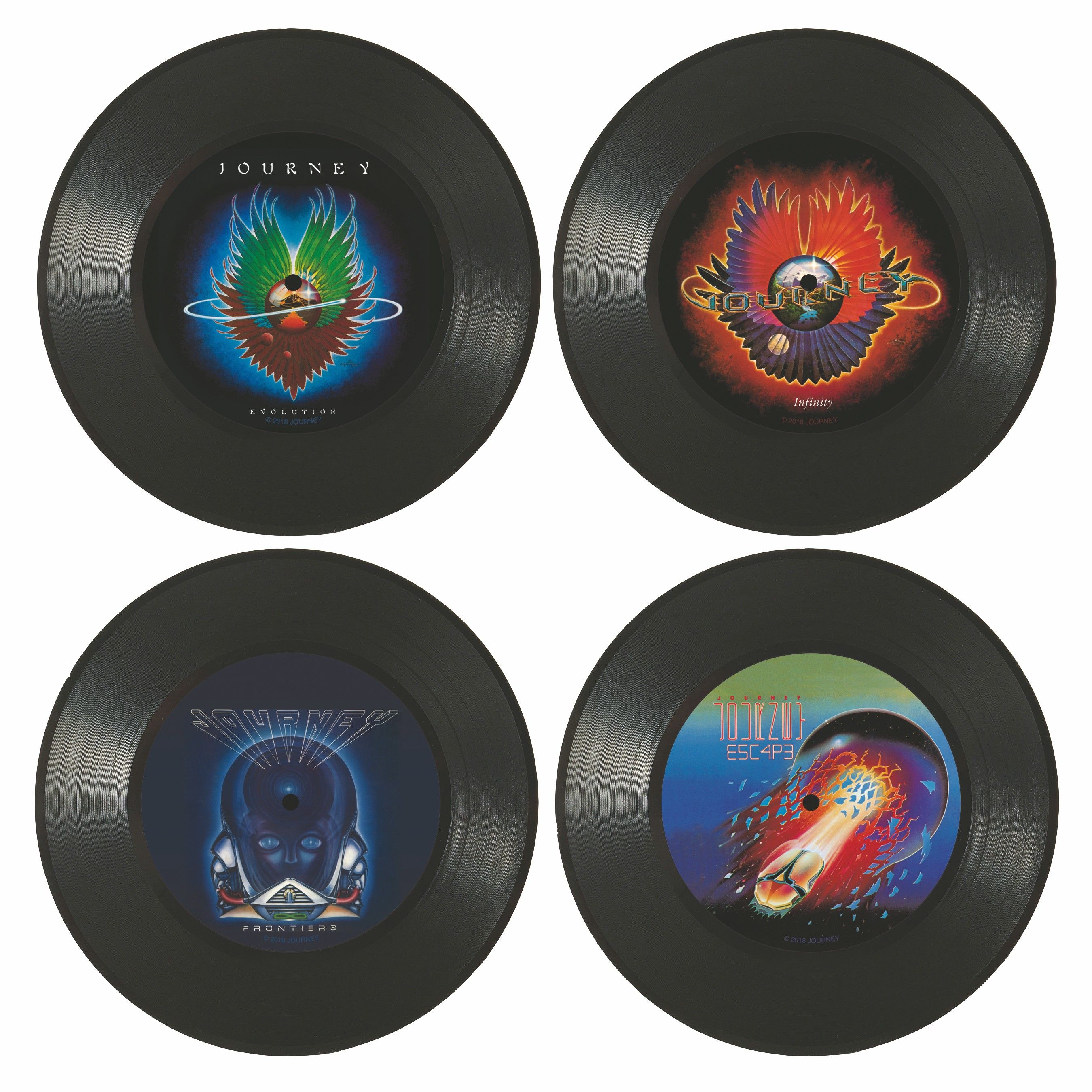 vinyl record coasters