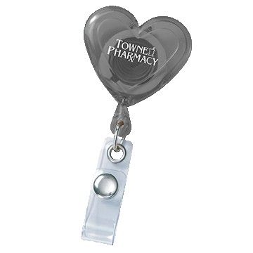 heart badge reel