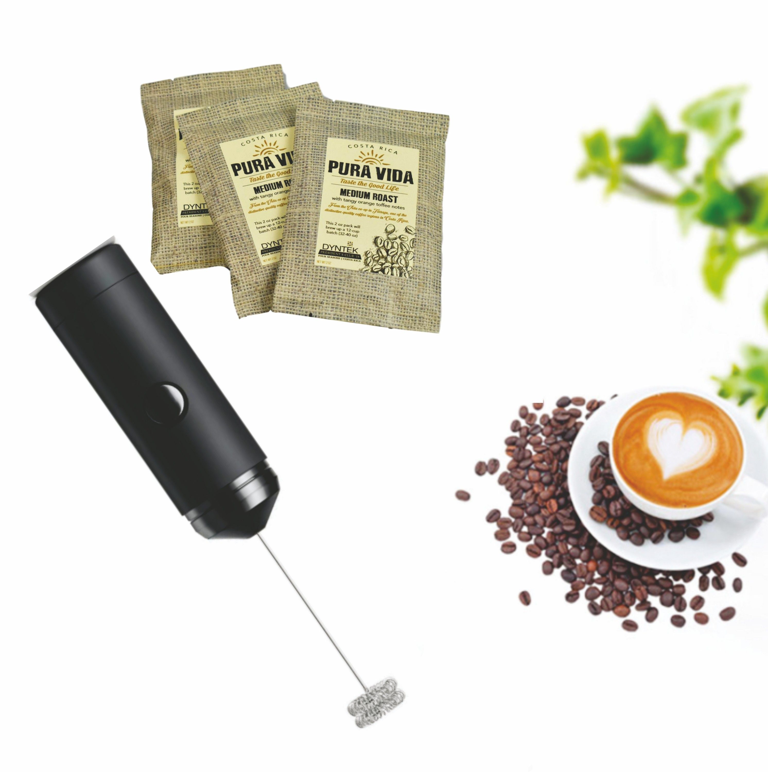 Coffee grinder with coffee packets