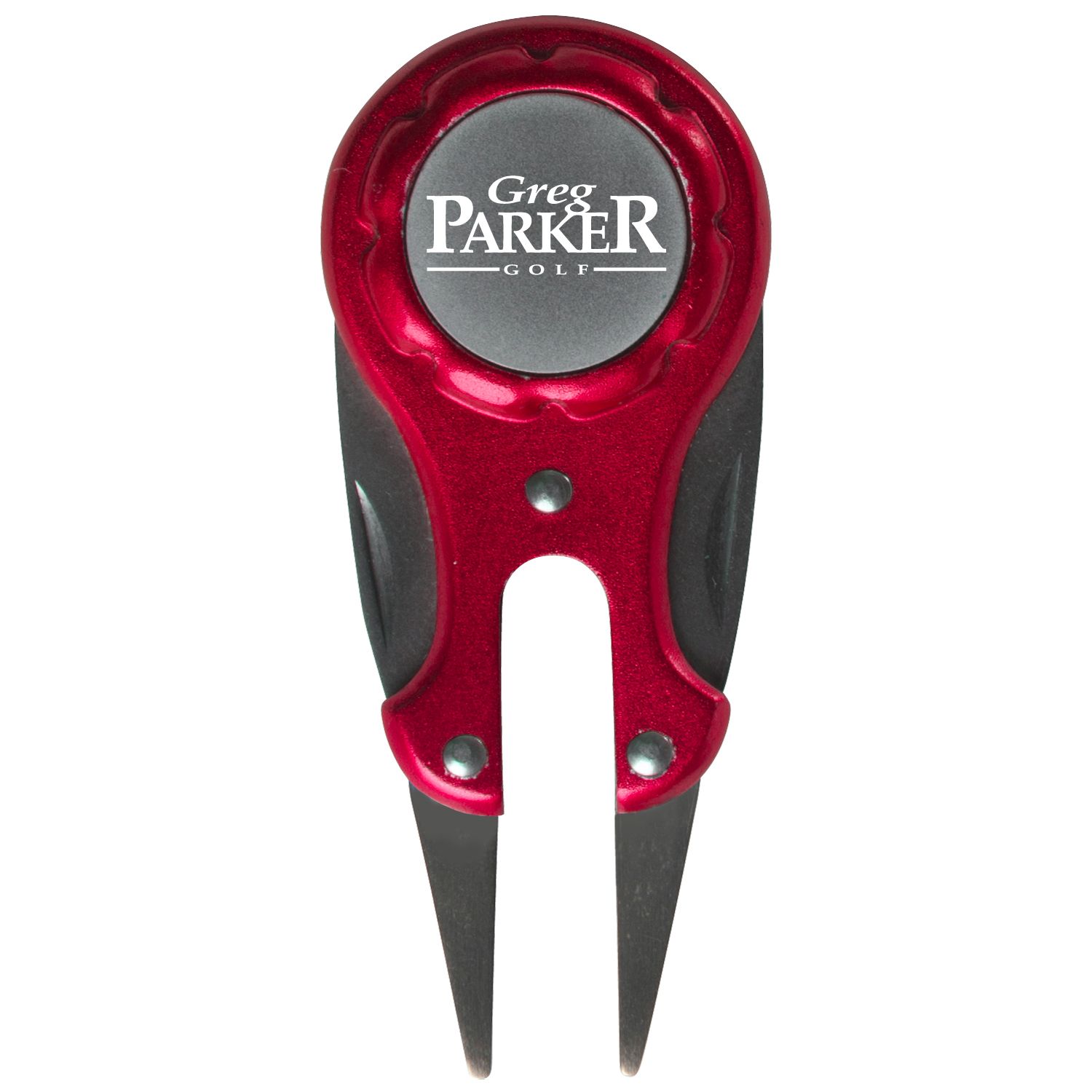 red divot repair tool