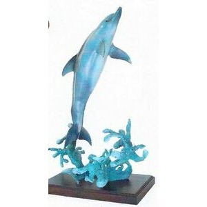 Making Waves Dolphin Sculpture (27 1/2")