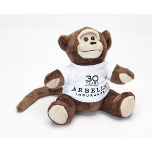 7" Extra Soft Monkey Stuffed Animal