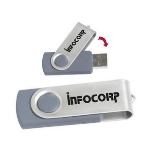 USB Flash Drive w/ Self Storing Cap