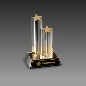 Double Star Column™ Award (5"x9½")