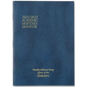 Monthly Monitor Academic 7x10 Desk Planner