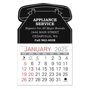Telephone Shape Value Stick Adhesive Calendar