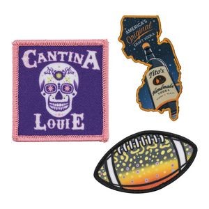 Custom Full Color Sublimated Patches (3-1/2")