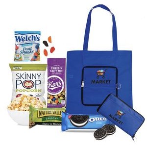 Shopping Tote with Snacks