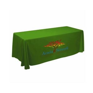 8 ft Trade Show Tablecloth With Logo Printing