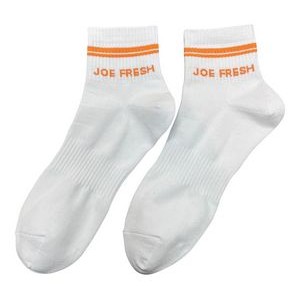 Premium Custom Jacquard Athletic Performance Ankle Quarter socks