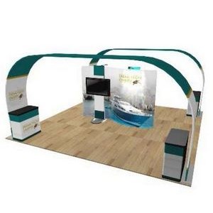 20' WaveLine® Barbados Arch Booth Kit