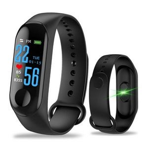 Fitness Tracker Smart Bracelet Sensor Pedometer with HR Monitor