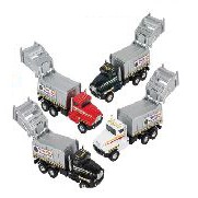 6" Pull Back Garbage Truck