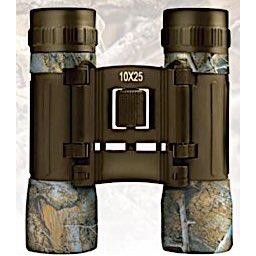 RealTree™ 10x25 Compact Rubberized Binoculars