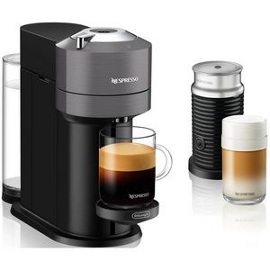 De'Longhi Nespresso Vertuo Next Deluxe Dark Gray Coffee Maker w/Aeroccino