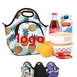 Full Sublimation Neoprene Lunch Cooler Tote