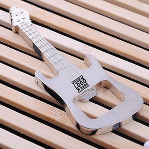 Guitar Bottle Opener with Keychain