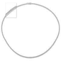 Jilco Inc. 14K White Gold Diamond Tennis Necklace