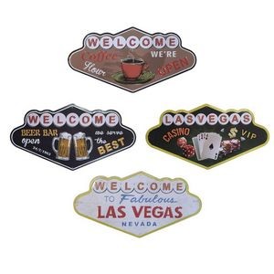Las Vegas Retro Metal Tin Sign Decoration