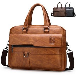 PU Men's Business Crossbody Bag