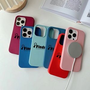 iPhone 15 Pro Max Magnetic Safe Silicone Case