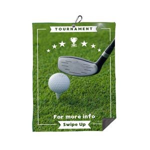 Golf Eyewear Luxury Fabric Golf & Sporting Clays Towel (12"x16")