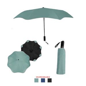 Auto Folding Umbrella With Rounded Corners