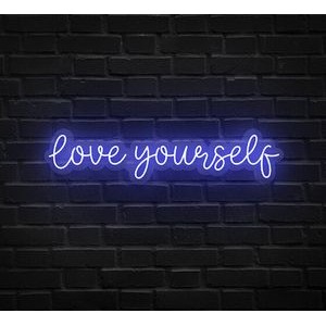 Love Yourself Neon Sign (83 " x 18 ")