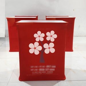 Rectangle Collapsible Portable Trade show Podium Table Exhibition Counter Stand Booth