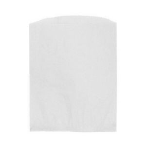 White Kraft Paper Merchandise Bag (8.5"x11")