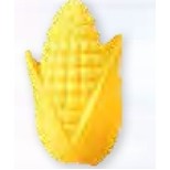 Ear of Corn Stock Shape Pencil Top Eraser