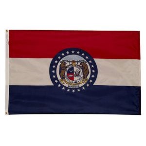 Missouri Spectramax™ Nylon State Flag (5'X8')