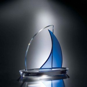8" Regatta Crystal Award