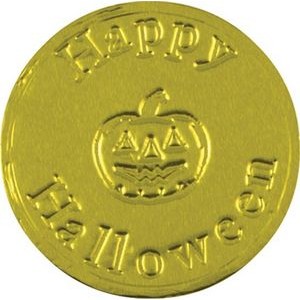 Happy Halloween Chocolate Coin
