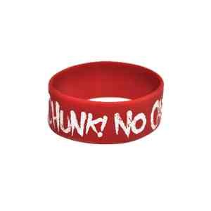 1" Custom Printed Solid Silicone Wristbands