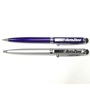 Twist Action Pen with Stylus