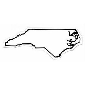 North Carolina State Shape Magnet - Full Color