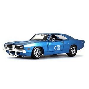 3" 1:64 Scale Diecast Metal 1969 Dodge® Charger-Blue (u)