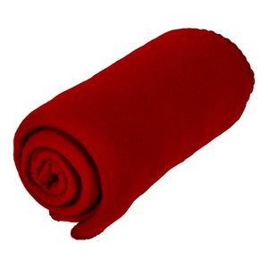 Fleece Blankets - Red, 50 x 60 (Case of 24)