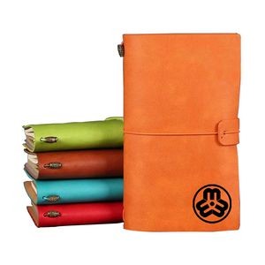 Refillable PU Leather Journal Travelers Notebook