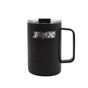 16 Oz. Patriot Coffee Black Mug