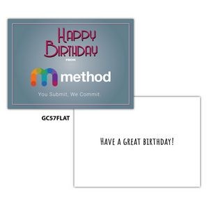 Flat Greeting Card (5"x7")