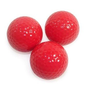 Colored Golf Balls Red