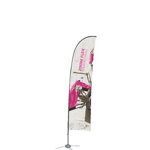 Zoom™ Flex Small Outdoor Flag Double-Sided