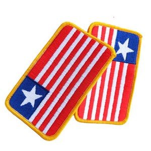 Woven American Flag Patch (1")