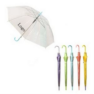 Transparent Umbrella with custom logo