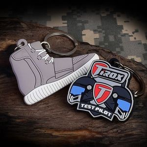 1.25" Custom 2D PVC Keychain