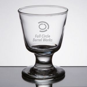 Deep Etched or Laser Engraved Libbey® 3746 Embassy 5.5 oz. Footed Rocks / Old Fashioned Glass