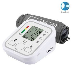 Voice Broadcast Arm Blood Pressure Monitor